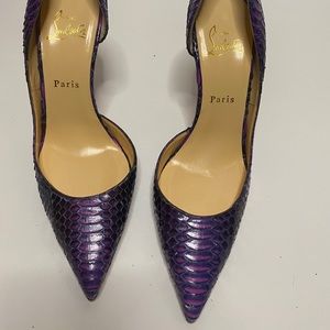 Christian Louboutin Iriza Snakeskin